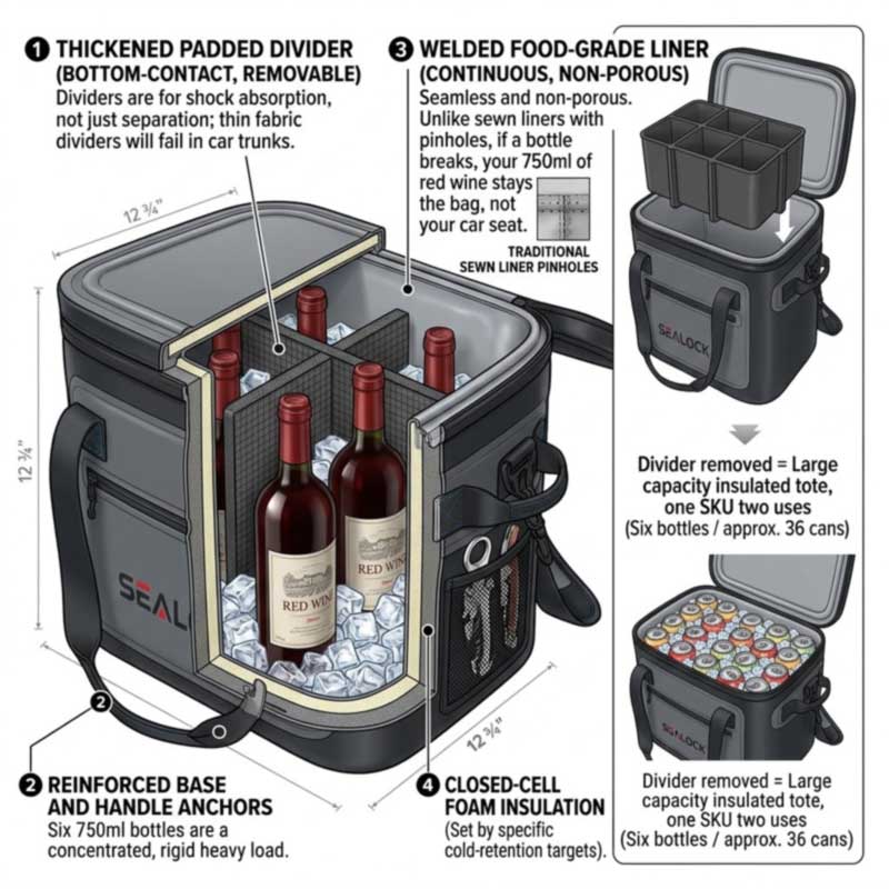 Tas Pendingin Anggur & Minuman: Manufaktur OEM